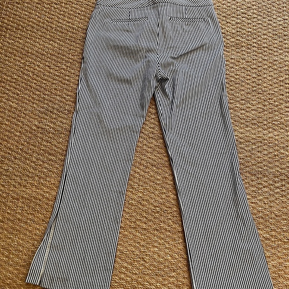 NWT Trina Turk Navy Blue and White Pants in Size 2 - Picture 11 of 11